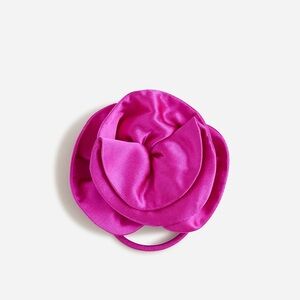 J.Crew Silk rosette hair tie